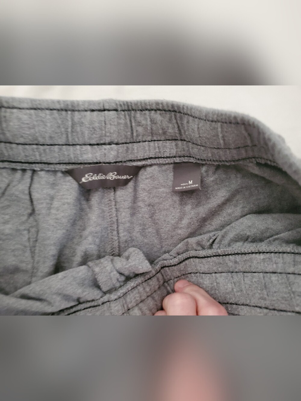 Eddie Bauer Men's Charcoal Gray Lounge Sweatpants Size M
